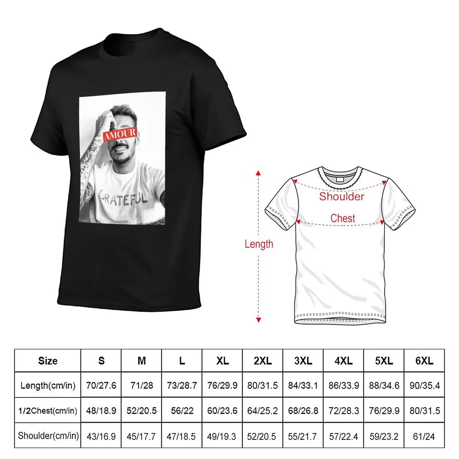 Matt Pokora - LOVE T-Shirt sublime blacks customizeds mens clothing