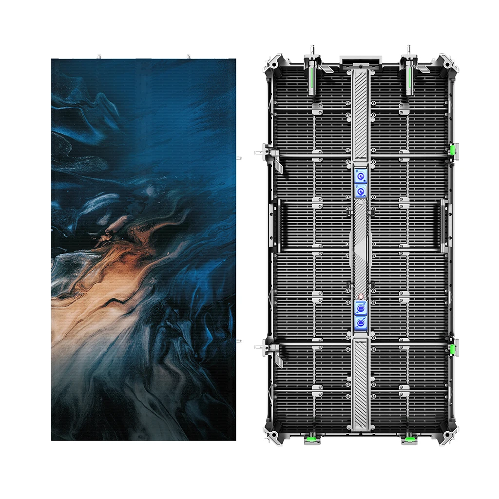 P3.91 Outdoor Transparent Led Screen Cabinet 500x1000mm for Stage Event Exhibition Photo Booth
