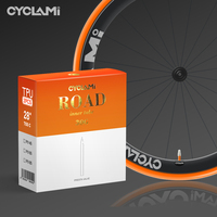 CYCLAMI 30g Ultralight Bike Inner Tube 700 x 18 23 25 28 30 32 Road Bicycle 700C TPU Material Tire 65mm Length FV French Valve