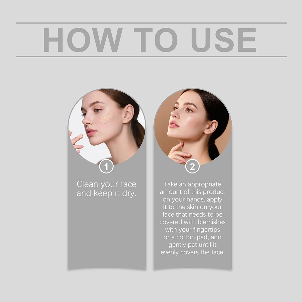 30ml Naturalny Podkład w Kolorze Naturalnym Długotrwały Nawilżający Wygładzający Nierównomierne Kolory Skóry Podkład z Naturalnym Kryciem Bez Wad do Narzędzi do Makijażu