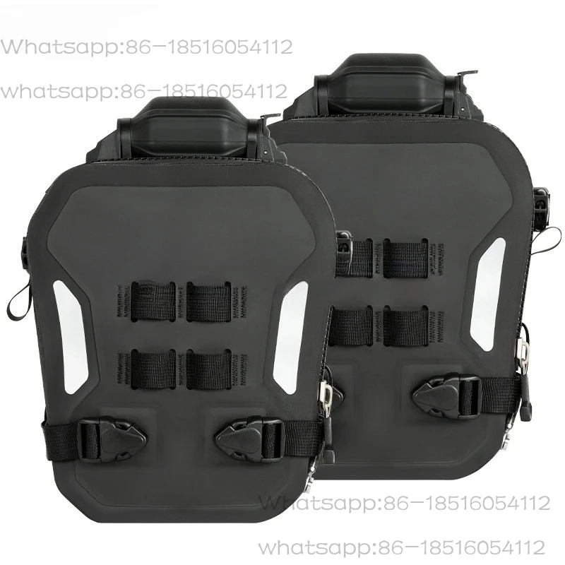 Motorcycle strip bag 1250 airtight side bag airbag inflation safety anti fall side bag