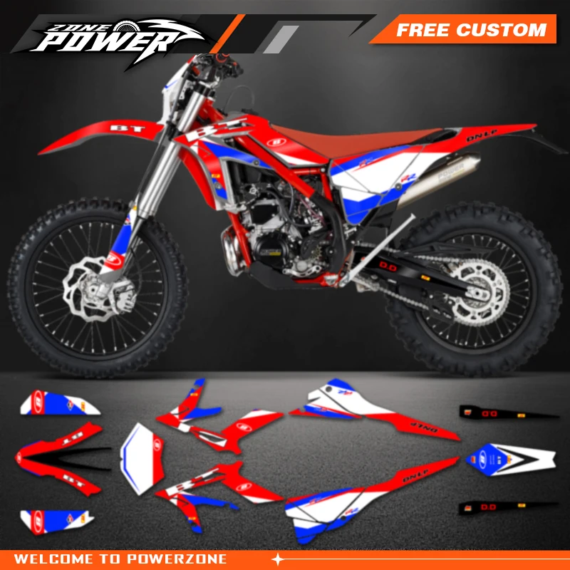 Powerzone Custom Backgrounds Graphics Decals Sticker Kits for Beta Xtrainer 150 200 250 300 400 450 2015 2016 2017 2018 2019 10