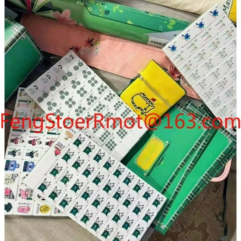 Durable hand-painted non-slip mahjong pads for smooth, optimal card movement