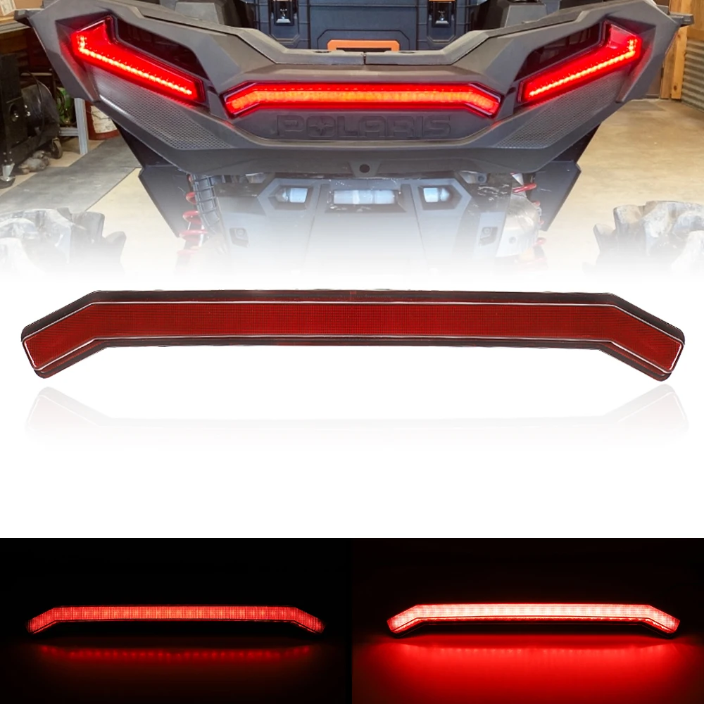 Rear Center Accent Lamp Taillight for Polaris RZR XP 1000 Turbo Sportsman 1000 XP 2019 2020 2021 2022 2023 Accessories