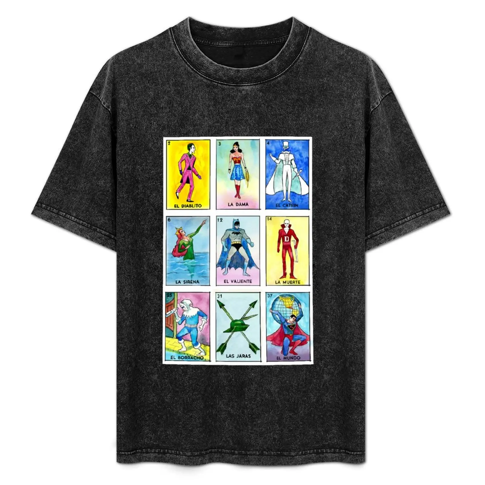 

La Loteria T-Shirt new edition sports fans sweat mens graphic t-shirts funny