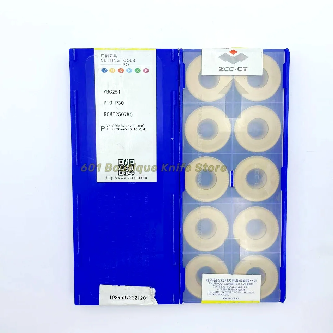 

ZCC CT diamond brand CNC alloy blade YBC251 RCMT2507MO