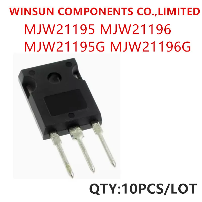 

100% New Imported Original MJW21195 MJW21196 MJW21195G MJW21196G TO-247 Power Amplifier Tube