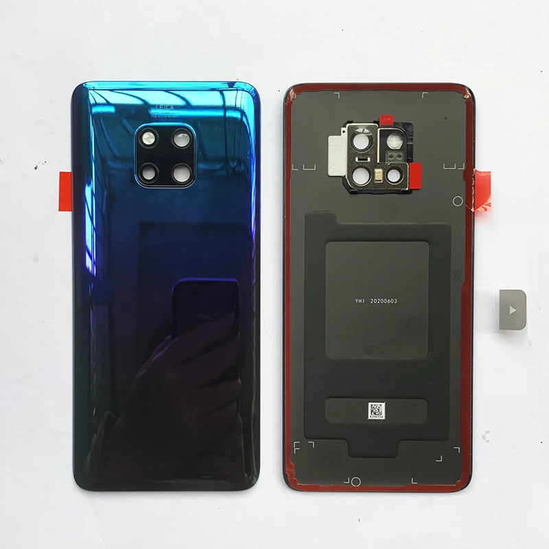 For Huawei Mate 20 / Mate 20 Pro задний корпус New Original Glass Rear Housing Battery Cover Back Case With Camera Lens+Logo