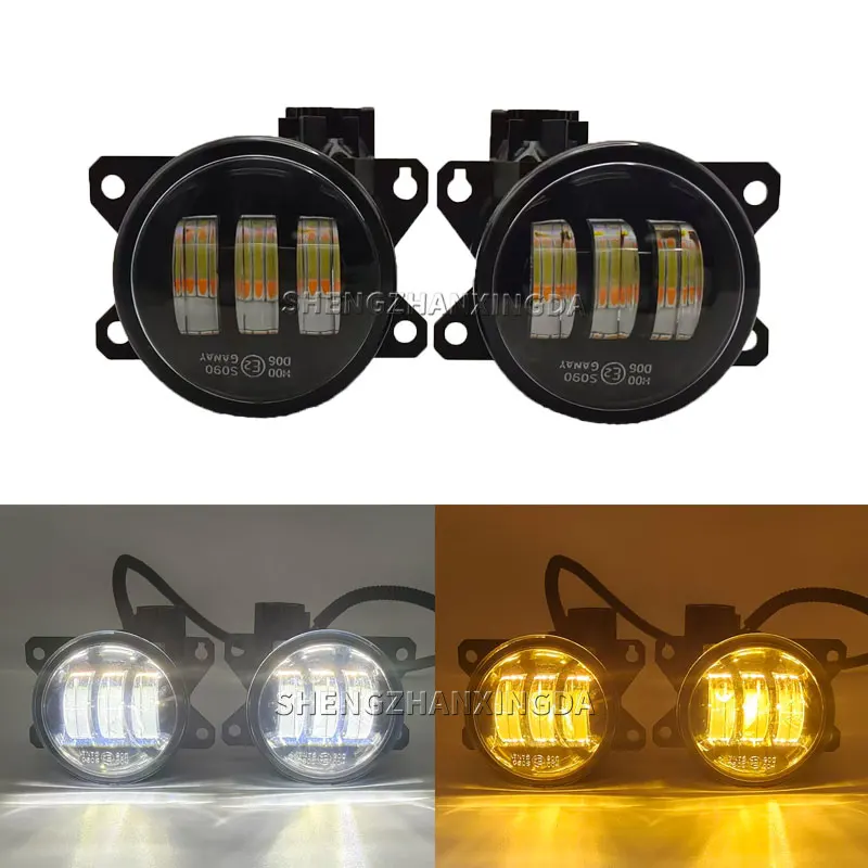

2 pieces suitable for Honda Civic 2016, 2017, 2018 models H11 front bumper LED fog light white yellow 12V
