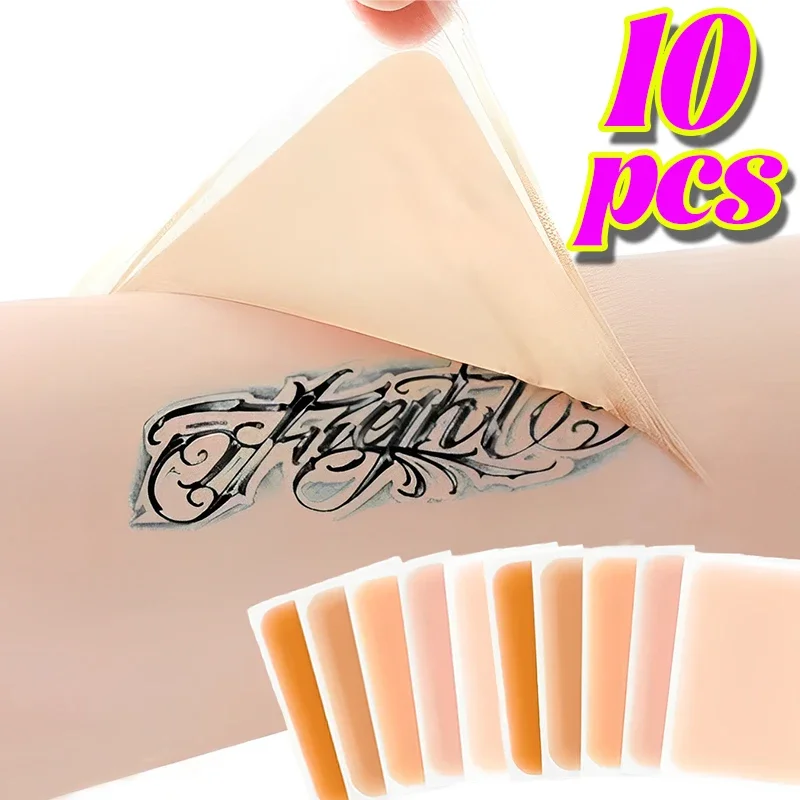 Cover Scar Invisible Tattoo Stickers Waterproof Ultra Thin Hide Flaw Birthmark Body Arm Temporary Concealing Tapes for Any Skins