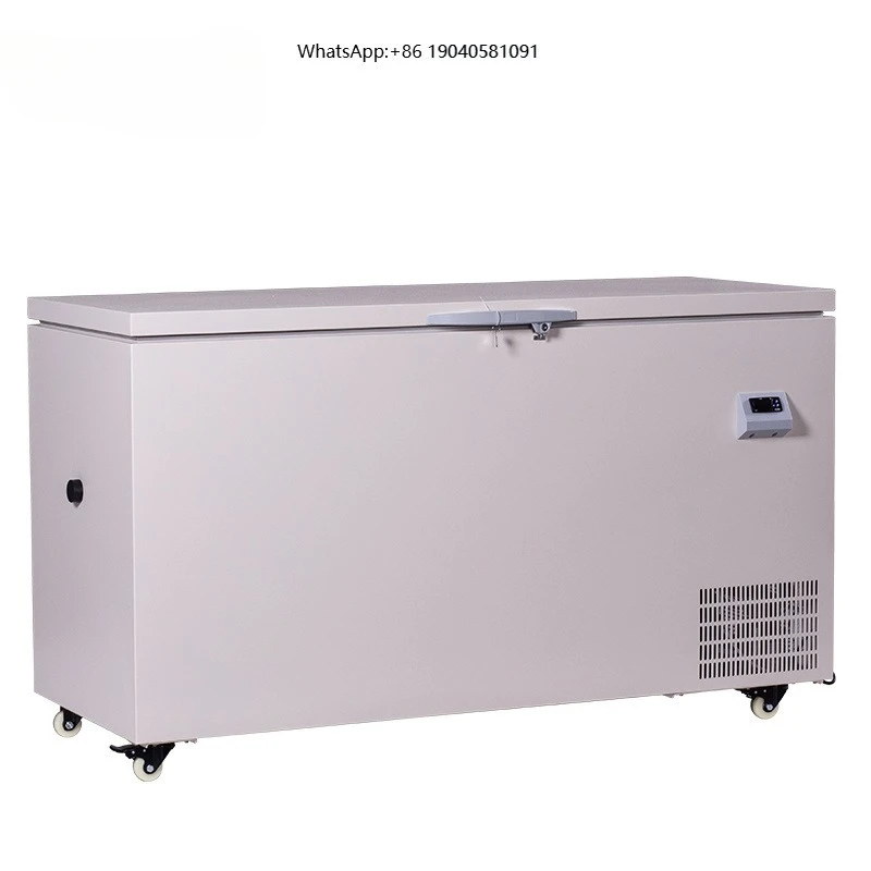 -40C 420L Commercial Horizontal Deep Cold Freezer Cabinet for Biological Storage