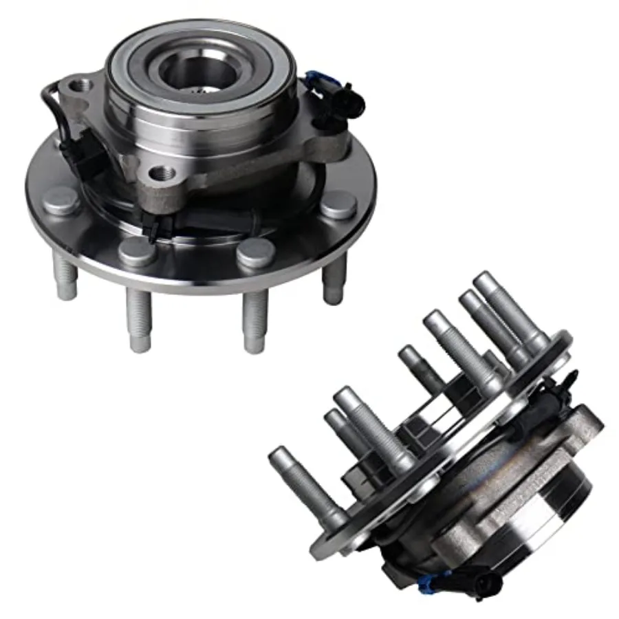 

KUSATEC 515058 2 шт. подшипник переднего колеса и ступица в сборе для автомобилей 4x4 4WD с ABS, совместимый с Chevy Silverado 1500/250