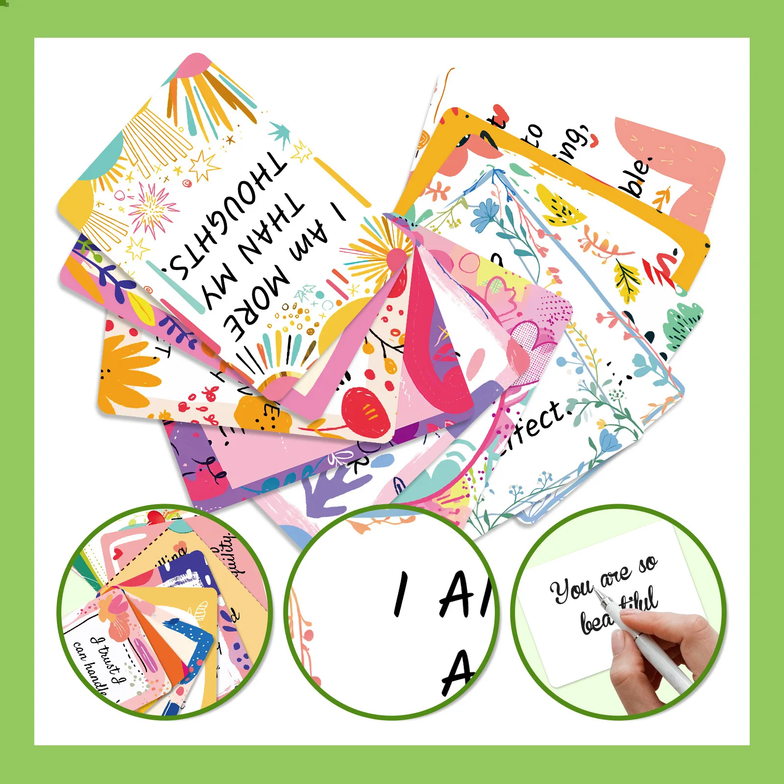 50 قطعة بطاقات نصية تحفيزية في مكان العمل الإنجليزي اقتباسات الانضباط الذاتي بطاقات بريدية للطاقة الإيجابية بطاقات المعايدة #3