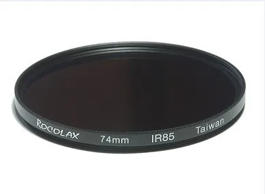 74mm 720 760 850 950 1000 nm IR Infrared Infra-Red Filter for canon nikon sony H9/H50 dv Camera Camcorder