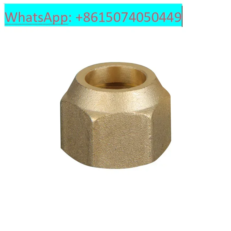 1PC Air conditioning copper tube nuts inch forged -copper nators refrigeration copperjoints