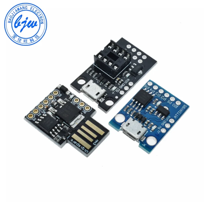 official Blue Black TINY85 Digispark Kickstarter Micro Development Board ATTINY85 module for Arduino IIC I2C USB