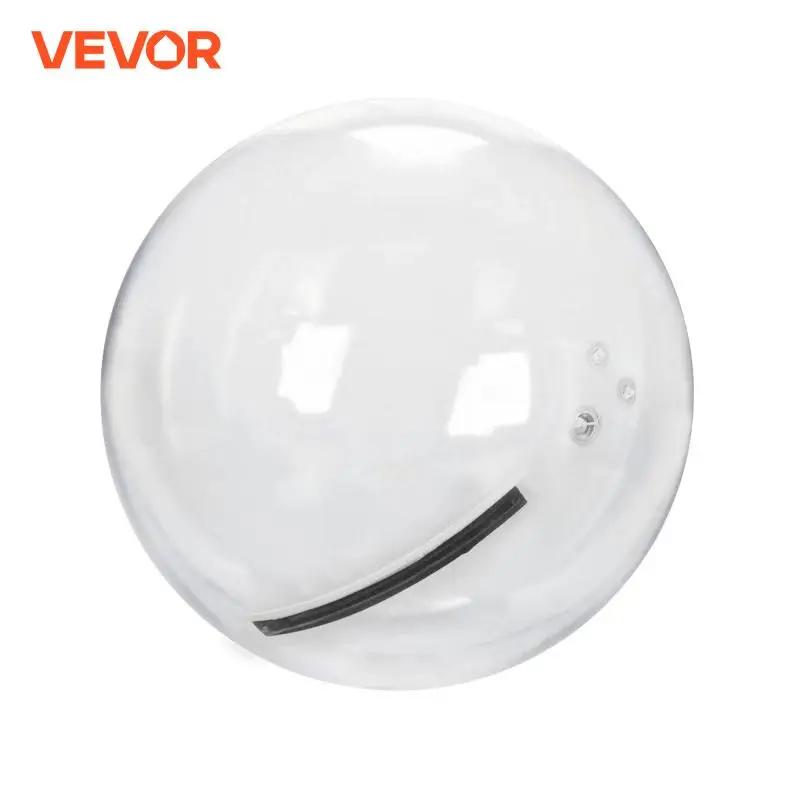 VEVOR 1.5M Nước Đi Bóng Cuộn PVC/TPU Phim Bơm Hơi Chống Nước Tizip Dây Kéo Với Không Khí Thổi Cho đảng Bãi Biển