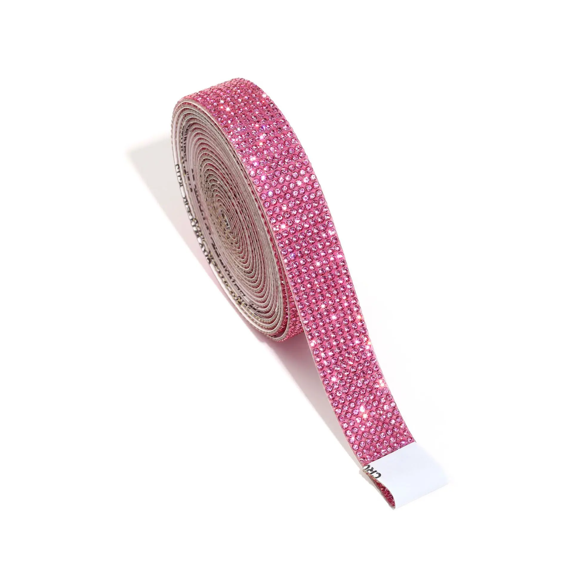 Self-Adhesive Crystal Tape Rhinestones for Needlework Hot Fix Rhinestones Chain Sticker Ribbon DIY Crafts Strass Hotfix