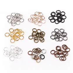 3~20mm Jump Rings Split Rings Connectors For Diy Jewelry Finding Making Accessories Wholesale Supplies