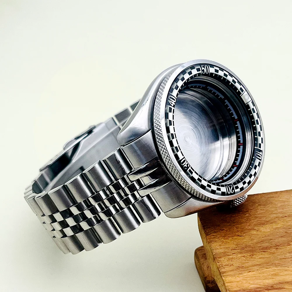 

41mm SKX007 SRPD Watch Case and Bracelet Kit Fit for NH34 NH35 NH36 7S Movement Sapphire Glass Watch Case With Strap Set