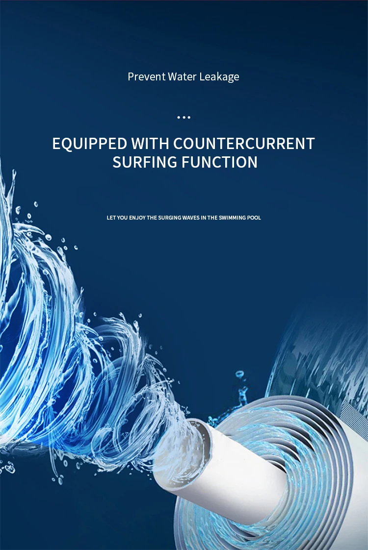 

New Design 2023 Hot Sale Acrylic Surface Wall-Hung Pipeless Filter For Children Pool 1PCS