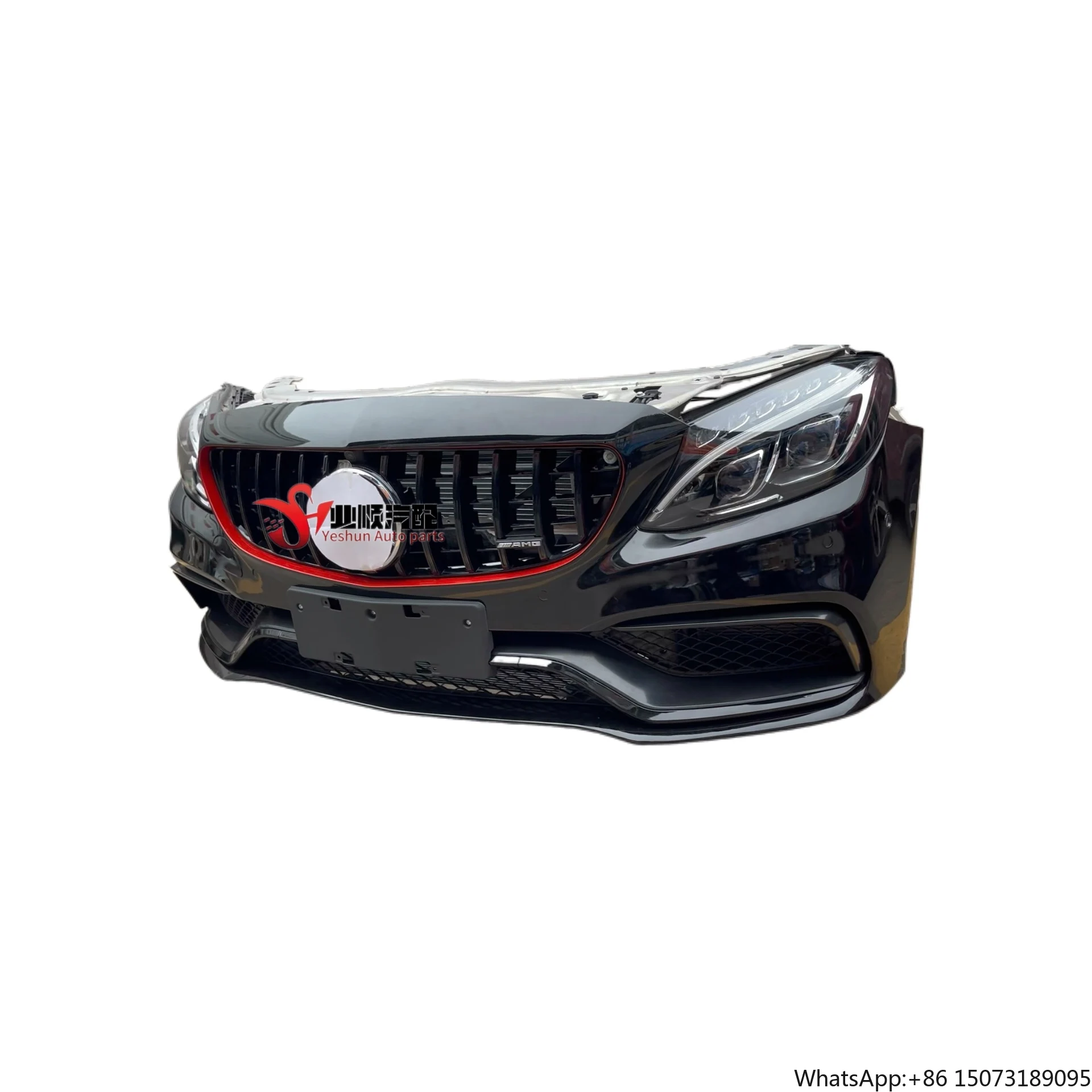 

High Quality Hot Selling W205 C63 Bumper with Grille Bumper and Headlights for Body Kit