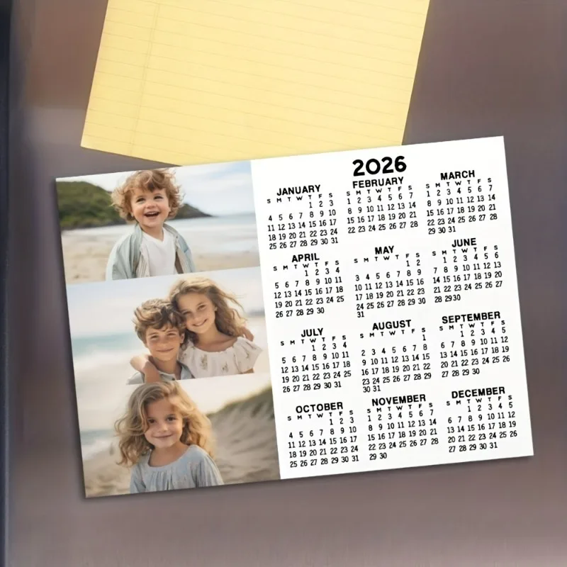 Customize personalized wall calendars/New Year's, Valentine's Day, birthdays/housewarming gifts/home decor