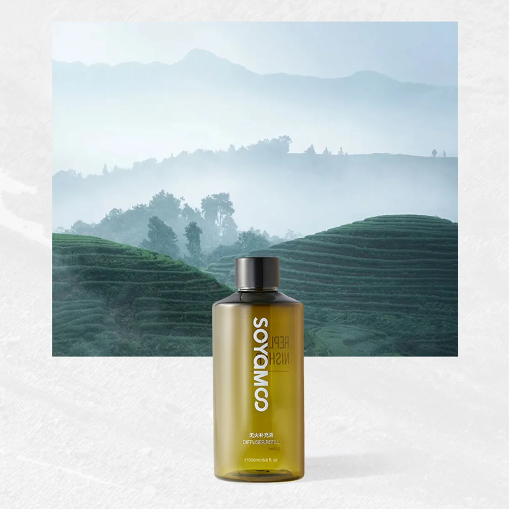 200ml Hotel Flameless Essential Oils Supplementary fluid,Gardenia Agarwood Aromatherapy Oils for Office/Home Fragrance Freshener
