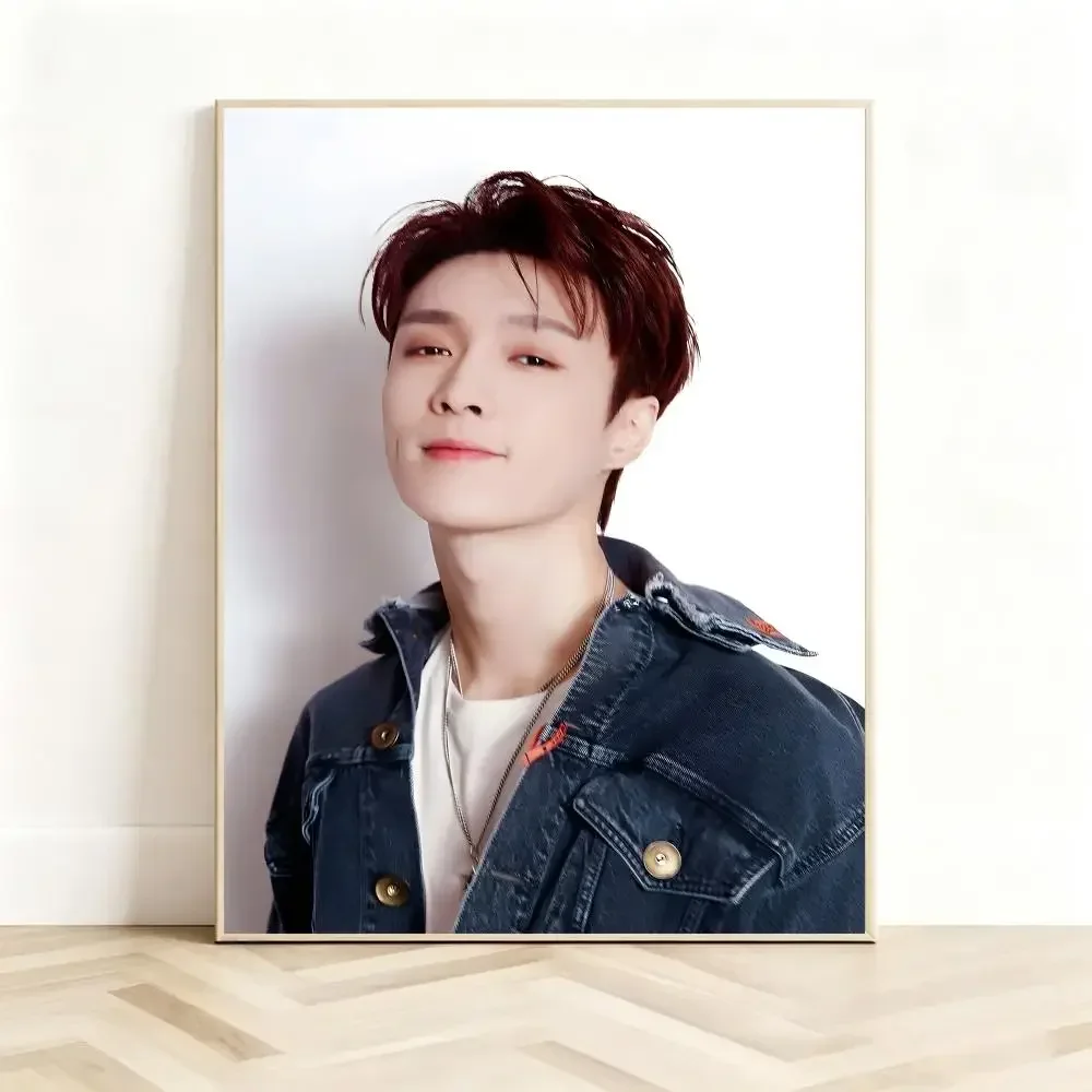 Pop Celebrity L-Lay Zhang Poster Classic Self-Adhesive PP Wall Sticker for Living Room Bar Decor Gift