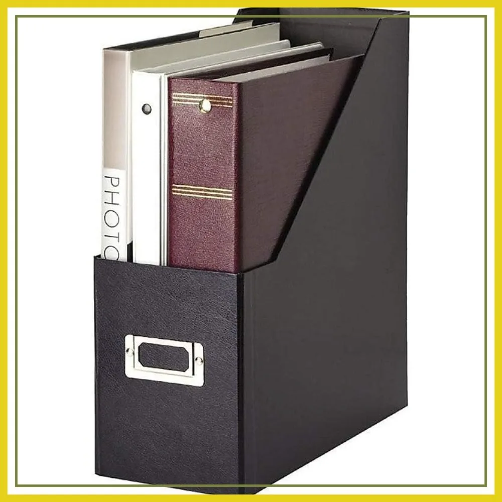 

Jumbo Magazine File Back, To School Supplies for College Students, Large Capacity File Organizer