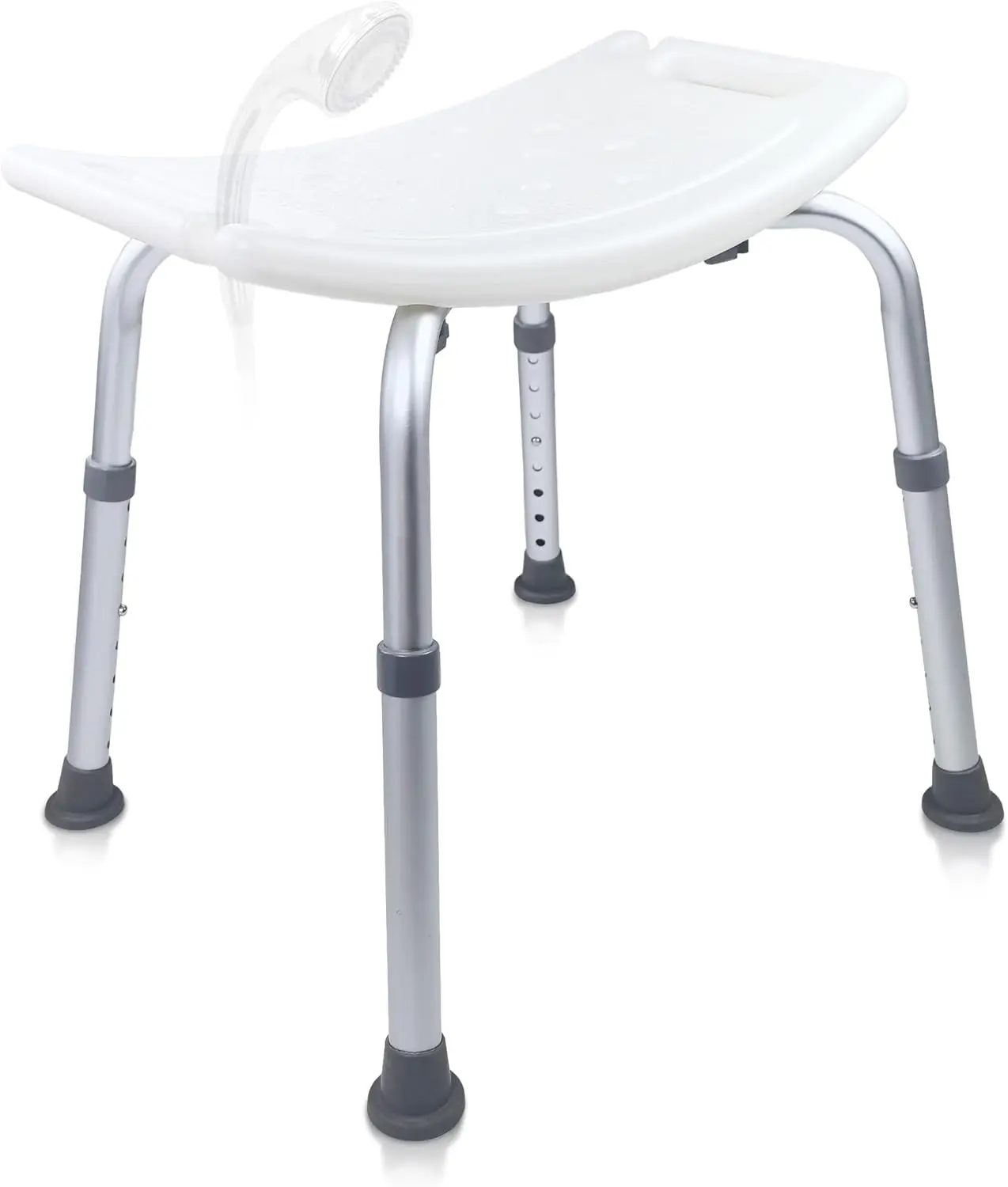 

Стул для купания Противоскользящий стул для душа для пожилых беременных женщин, туалет для купания в ванной, регулируемый табурет из алюминиевого сплава