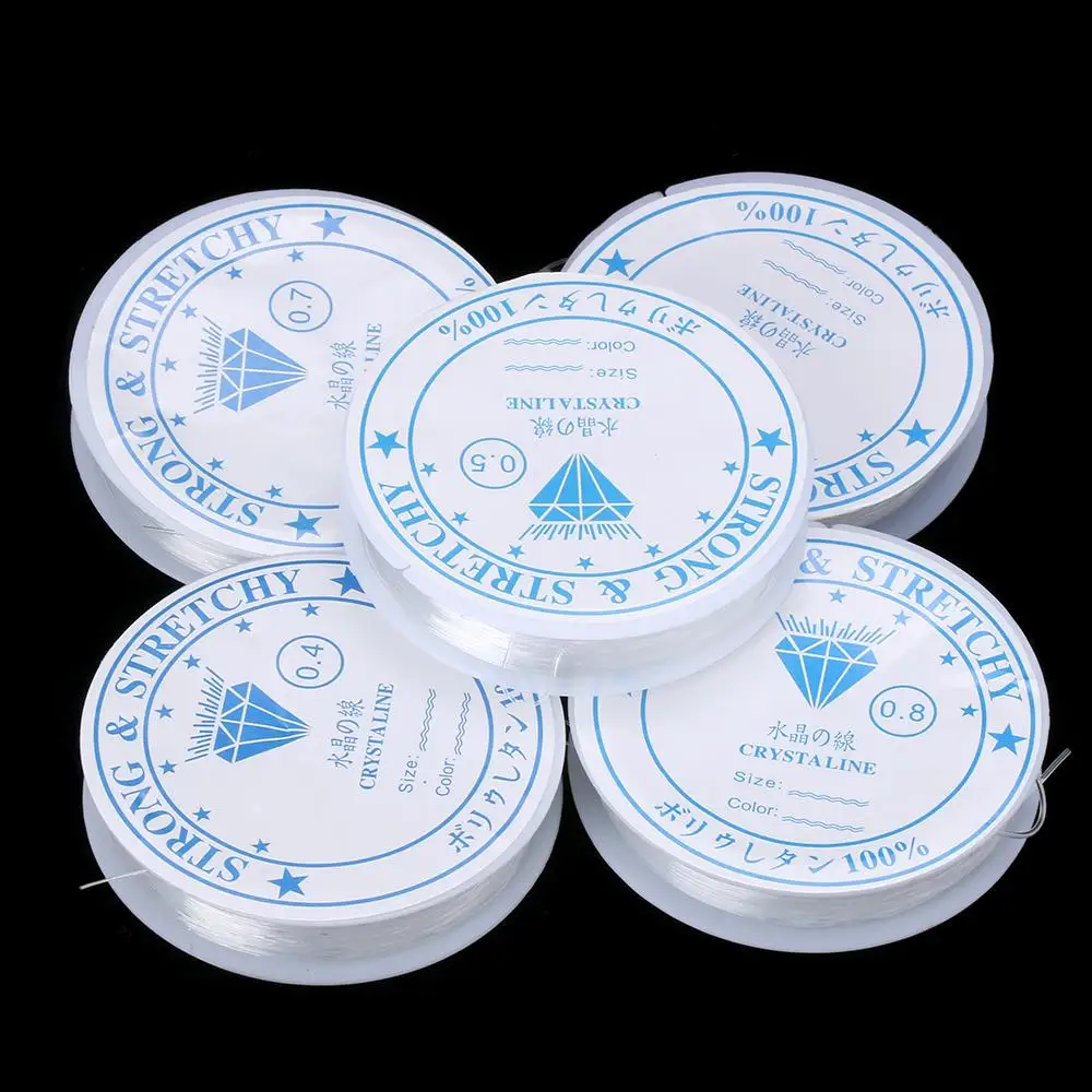 Crafts DIY Jewelry Beading Cord String Thread Elastic Crystal