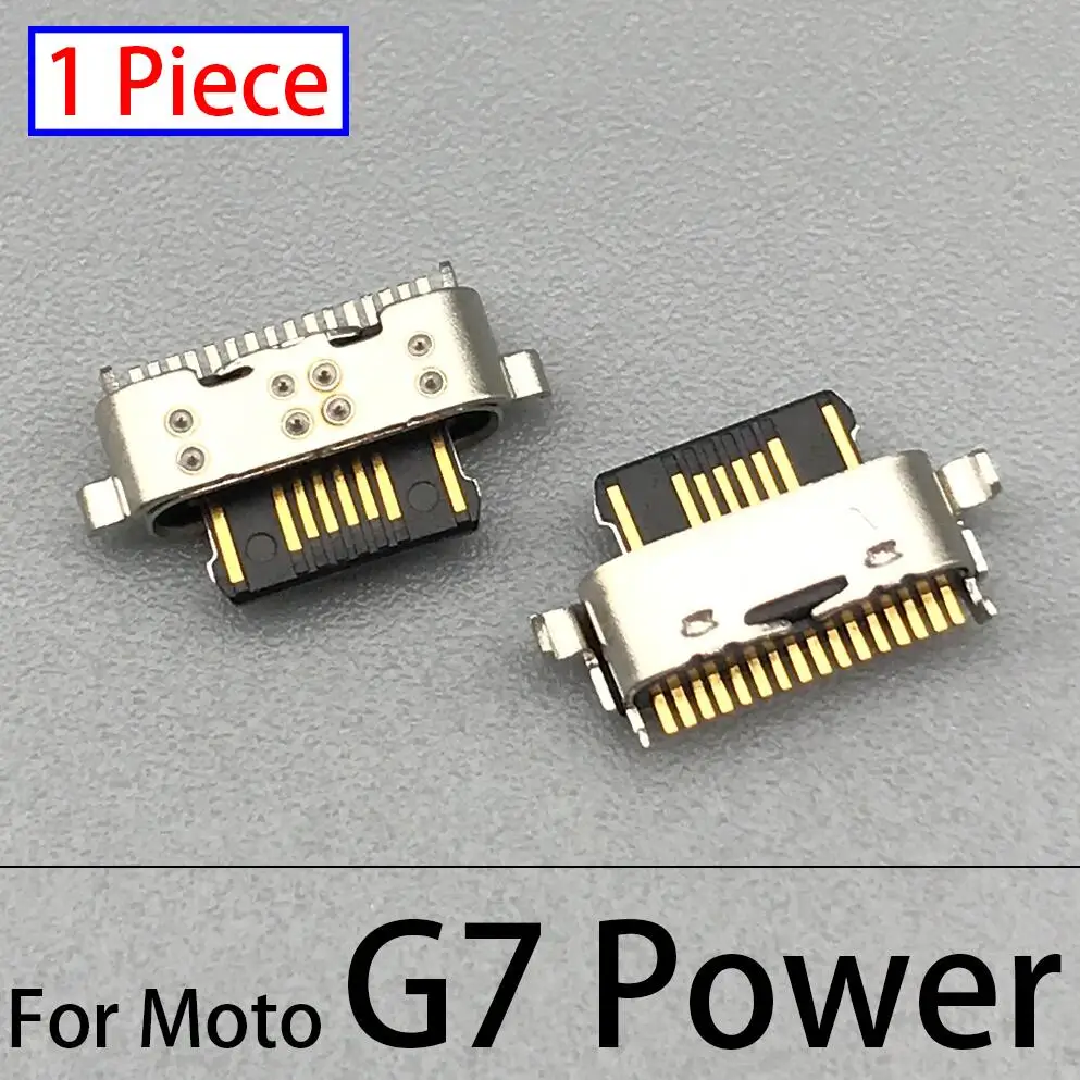 100 Pcs For Motorola Moto G5 S G6 G7 Plus G8 Power New Micro USB Charging Port Connector Charger Dock Replacement Parts