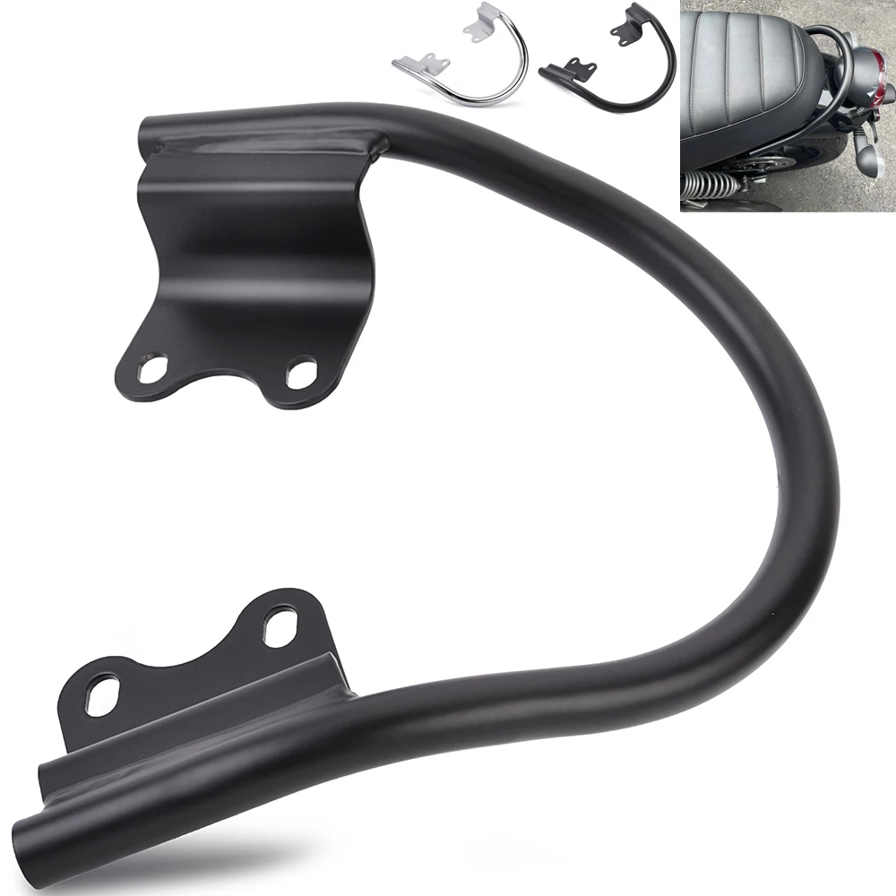 For Triumph Street Twin Street Scrambler 900 Speed Twin 900 1200 Motorcycle Rear Passenger Grab Handle Seat Armrest Luggage Rack