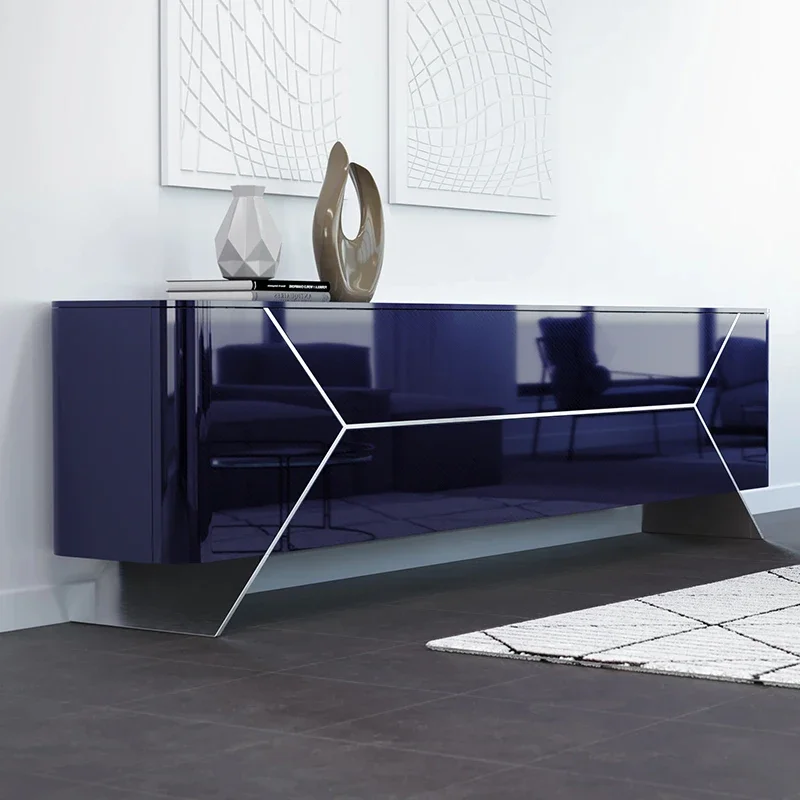 

Современный креативный тумба-шкаф для гостиной в стиле лёгкой роскоши, с отделкой под покраску, для телевизора