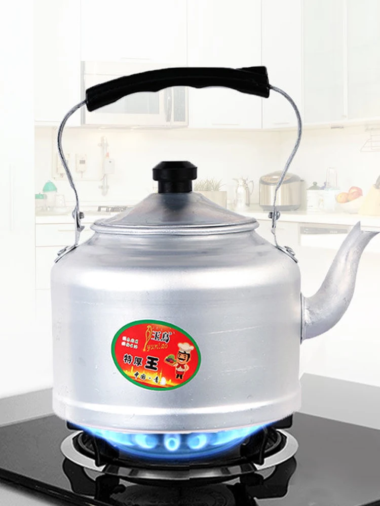 

Thickened Aluminum Kettle Aluminum Kettle Boiling Water Gas Gas Furnace Household Coal Stove Firewood Pot