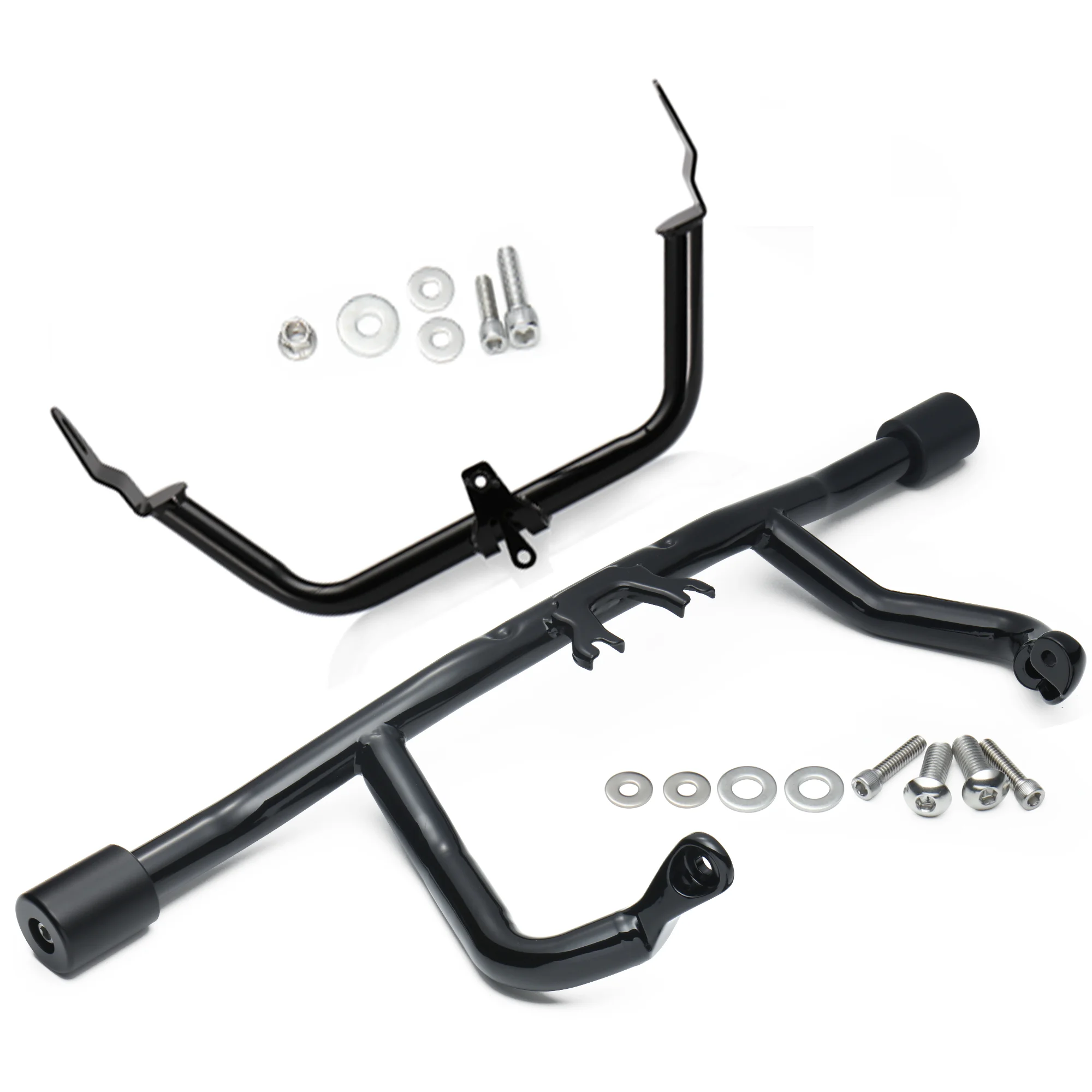 

Road Glide Flat-Out Engine Guard 1.25" Highway Crash Bar & Fairing Support Brackets Fit for Harley 2015-2023 FLTR FLTRXS Models