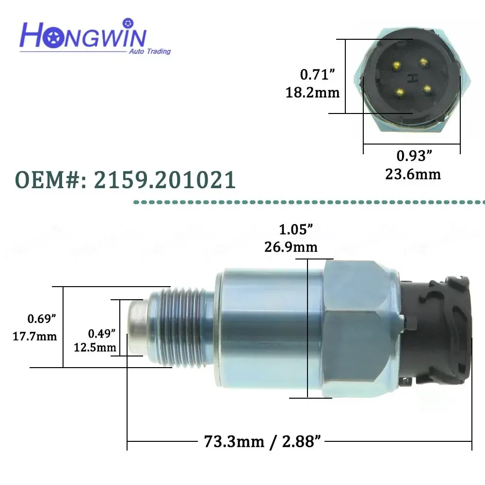 Car parts 2159.20102101 Automobile Speed Odometer Sensor For Siemens Vdo 215920102101 2159-20102101 High Quality