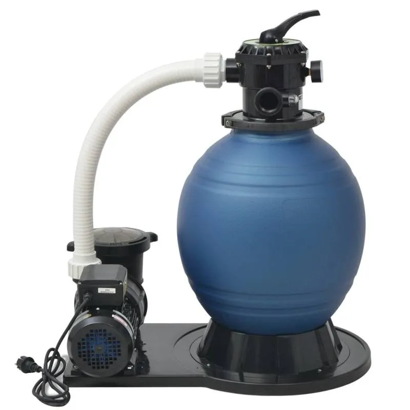 Pompe à filtre à sable 1000W 16800LPH XL pour piscine, bassin, jardin, extérieur, été, amélioration de la maison, cadeau de déménagement, Fête de l'Indépendance
