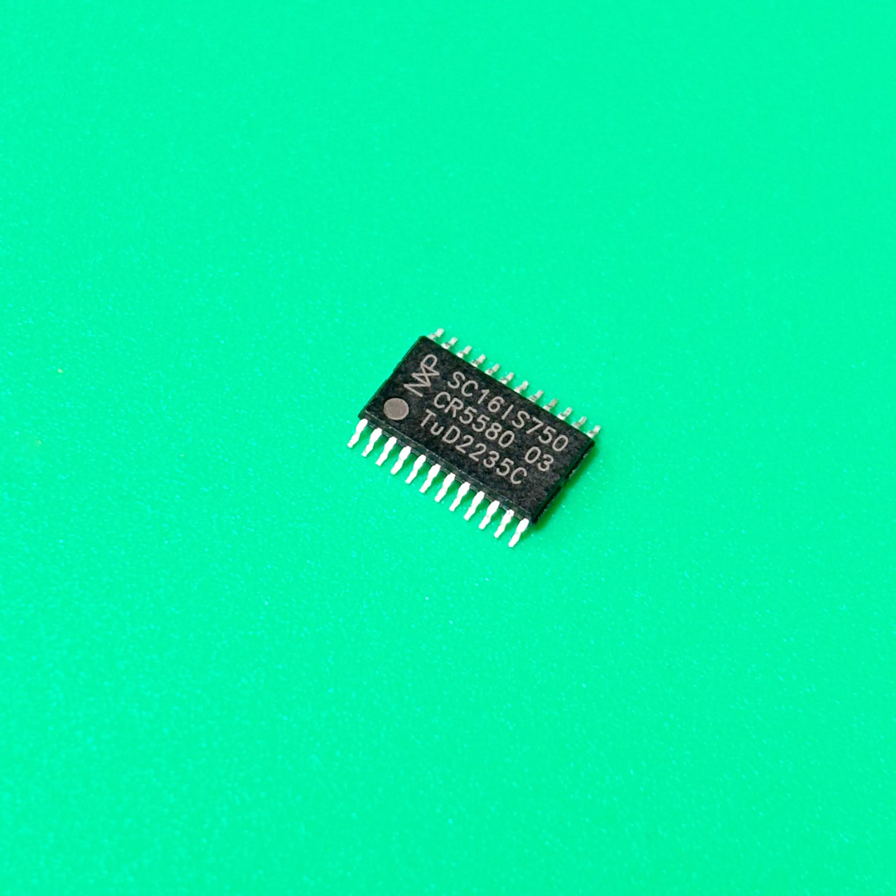 2pc/lot SC16IS750IPW TSSOP24 SC16IS750 IPW IC UART I2C/SPI 24-TSSOP SC16IS750I PW SC16IS 750IPW SC16 IS750IPW SC 16IS750IPW 16IS