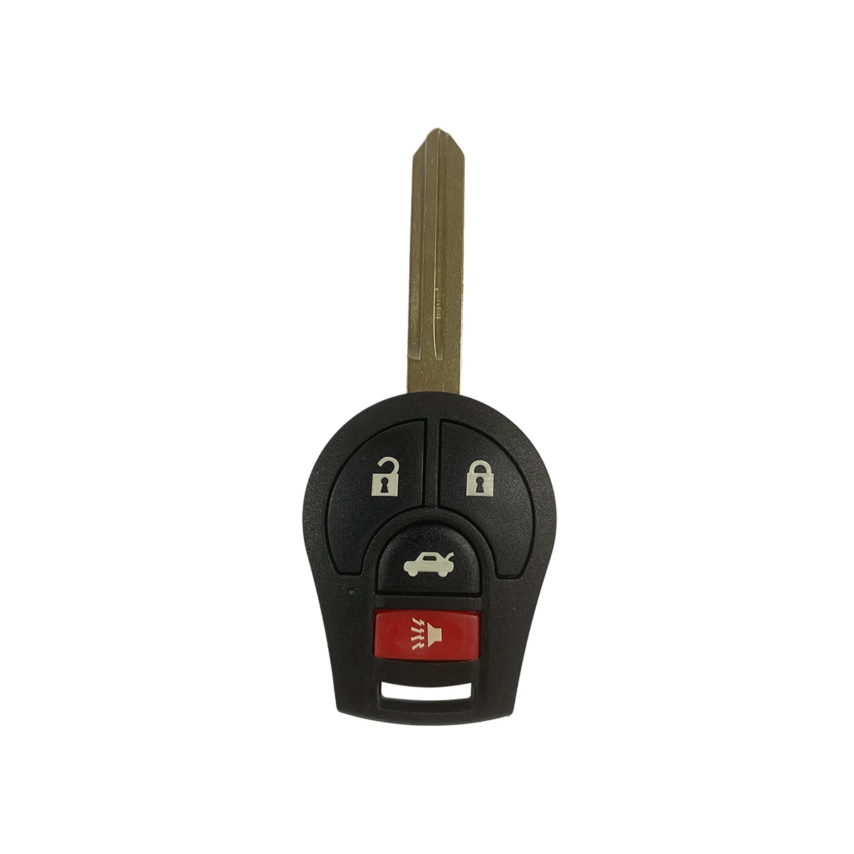 Okey Remote Car Key Shell Replacement Case For NISSAN Juke March Qashqai Sunny Sylphy Tiida X-Trail Cube S SL Rogue 2/3/4 Button