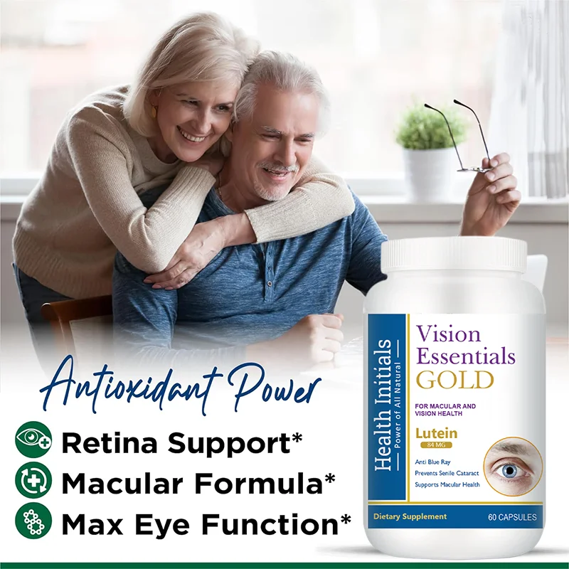 High Potency Lutein Capsules - Relieve Eye Fatigue, Dry Eye and Vision Health, Eye Health Supplements