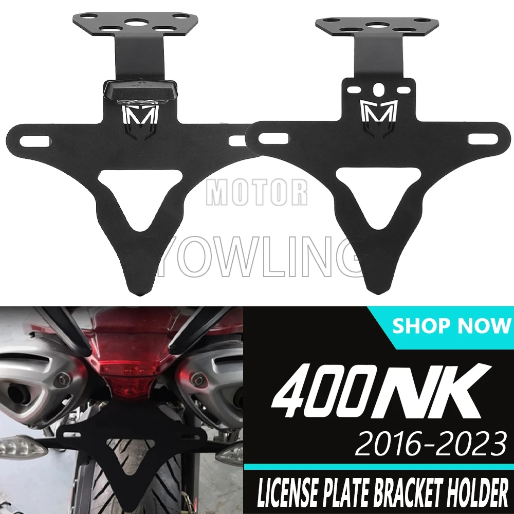 

For CFMOTO 400NK 650NK NK 400 650 NK 2016-2022 2023 Motorcycle Rear Tail Tidy Fender Eliminator kit License Plate Holder Bracket