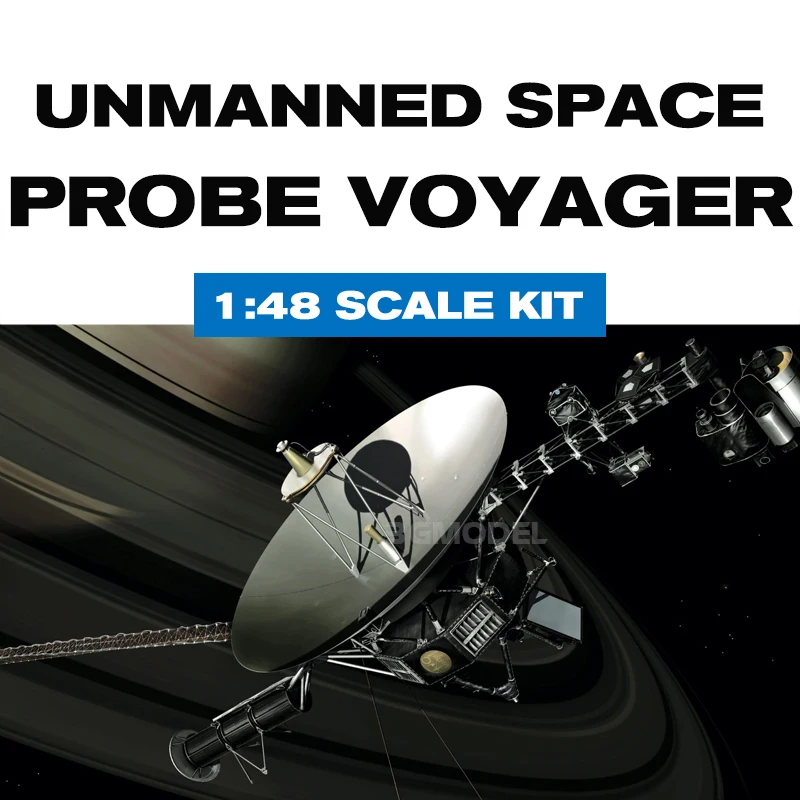 Hasegawa  Scale Model Kit 54002 Unmanned Space Probe Voyager 1/48