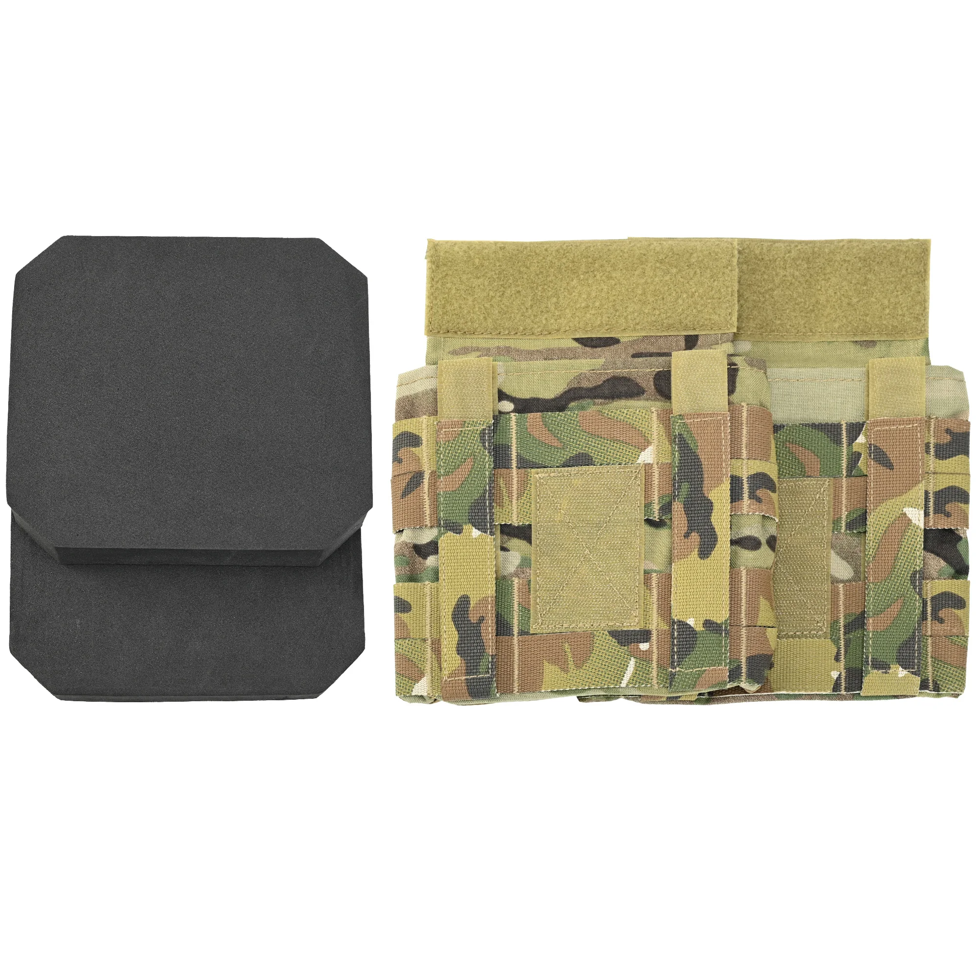 6x6 Ultralight Side Plate Pouch Side Armor Carrier Pouch EVA Sundry MAG Bag marittimo scheletrico Cummerbund AVS caccia JPC Vest