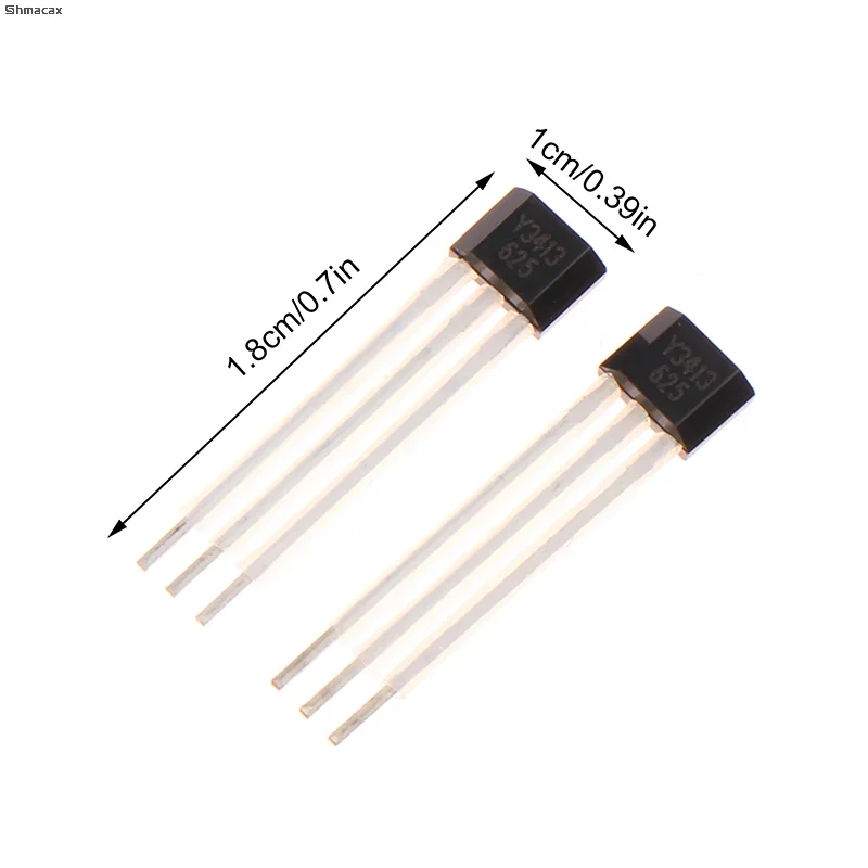 Sensor de hall de motor de eletrocar, 2 peças, sensor de interruptor de hall de isolamento de alta temperatura