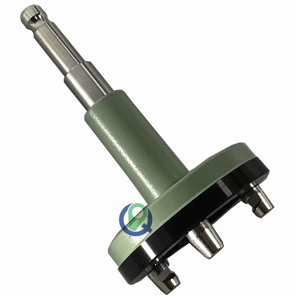 Green Tribrach Carrier Adapter Compatible Prism Surveying Accessories 3-Prong Forced Centering Connection Green