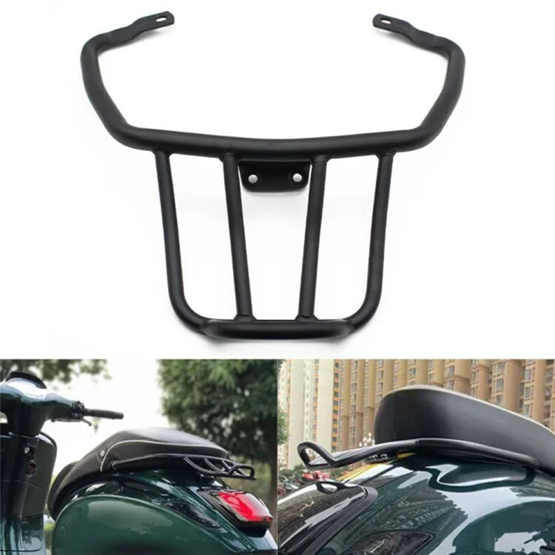 Motorcycle Rear Luggage Rack Bracket Cargo Rack for Piaggio VESPA Sprint Primavera 150