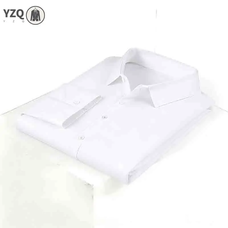 Men's Classic Blue Long Sleeve Button Down Shirt Timeless Business Casual Pullover