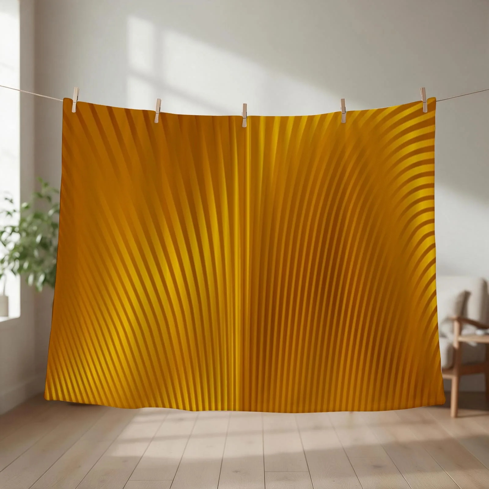 Golden Art Deco Pattern Throw Blanket For Baby Luxury Throw Hairys anime Blankets
